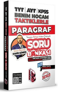 TYT-AYT TAKTİKLERLE PARAGRAF SORU BANKASI YKS Fotokopi