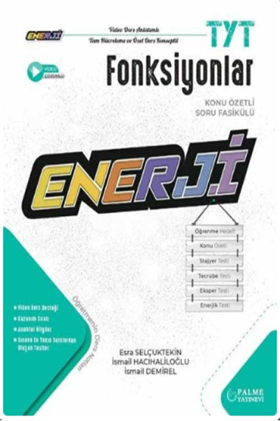 TYT Enerji Fonksiyonlar Konu Özetli Soru Fasikülü YKS Fotokopi