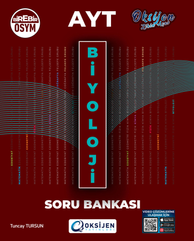 AYT Biyoloji Soru Bankası Oksijen Yayınları YKS Fotokopi