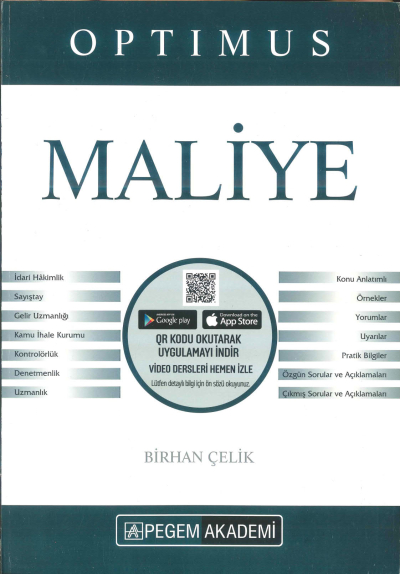 OPTIMUS MALİYE YKS Fotokopi