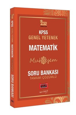 2022 KPSS Genel Yetenek Muhteşem Matematik Tamamı Çözümlü Soru Bankası YKS Fotokopi