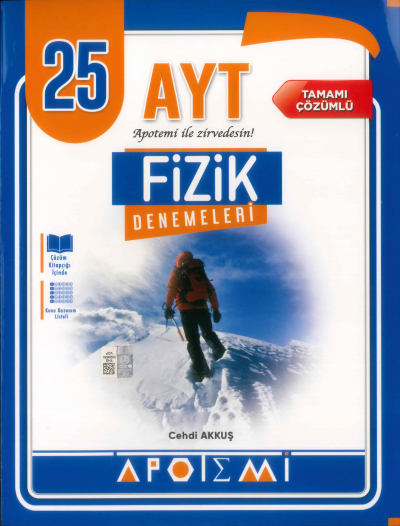 AYT Fizik 25 li Denemeleri Apotemi Yayınları YKS Fotokopi