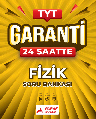 TYT Garanti 24 Saatte Fizik Soru Bankası Paraf Akademi YKS Fotokopi