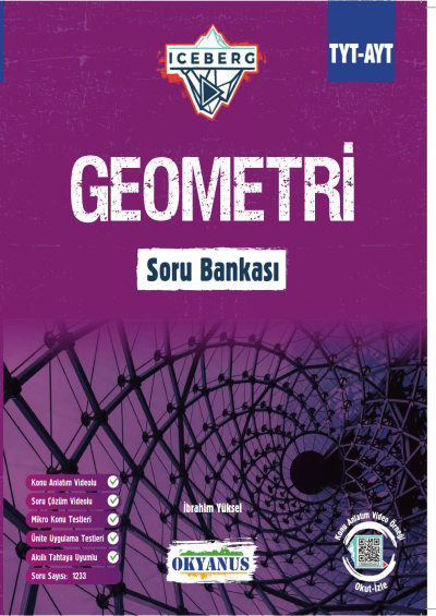 TYT AYT Iceberg Geometri Soru Bankası Okyanus Yayınları YKS Fotokopi