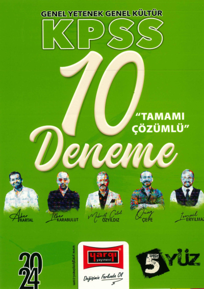 TAMAMI ÇÖZÜMLÜ 10 DENEME (5 YÜZ) YKS Fotokopi