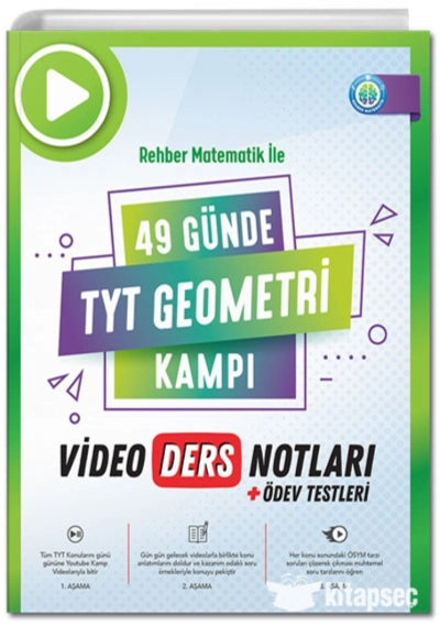 2024 49 Günde TYT Geometri Video Ders Notları Rehber Matematik