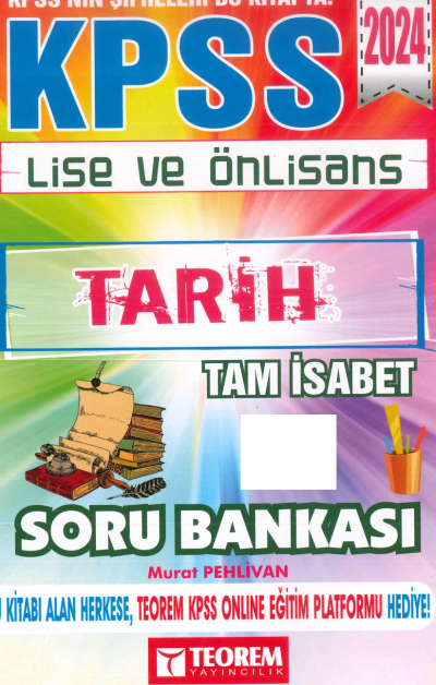 TARİH TAM İSABET SORU BANKASI YKS Fotokopi