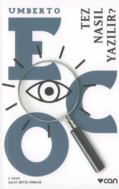 Tez Nasıl Yazılır? Can Yayınları YKS Fotokopi