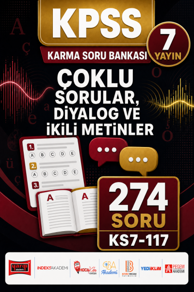 Çoklu Sorular, Diyalog ve İkili Metinler 7 Yayın 274 Soru