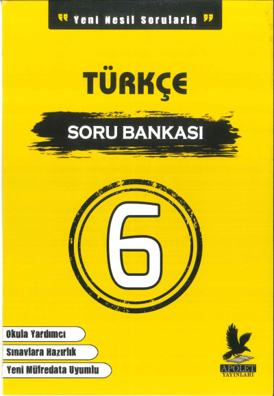 6.SINIF TÜRKÇE SORU BANKASI Apolet Yayınları YKS Fotokopi