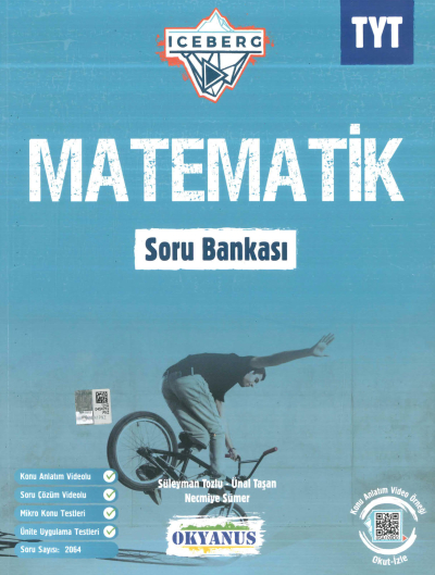 TYT ICEBERG MATEMATİK SORU BANKASI YKS Fotokopi