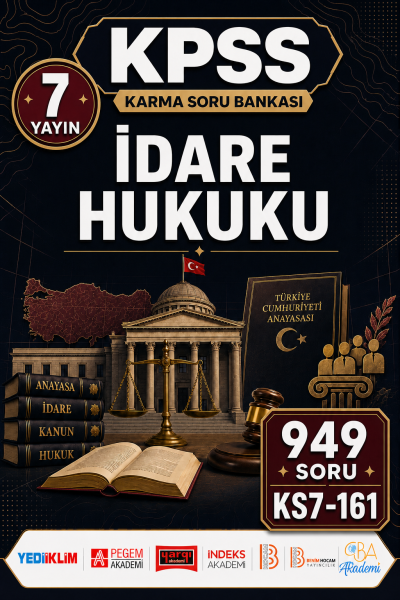 İdare Hukuku 7 Yayın 949 Soru YKS Fotokopi
