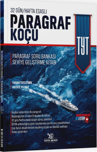 TYT Paragraf Koçu Soru Bankası Yayın Denizi YKS Fotokopi