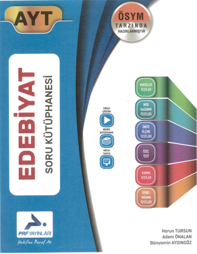 AYT EDEBİYAT SORU KÜTÜPHANESİ YKS Fotokopi