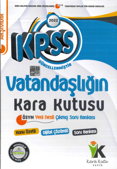 VATANDAŞLIĞIN KARA KUTUSU KONU ÖZETLİ ÇIKMIŞ SORULAR YKS Fotokopi