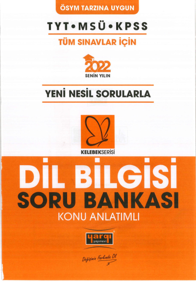 DİL BİLGİSİ KONU ANLATIMLI SORU BANKASI YKS Fotokopi
