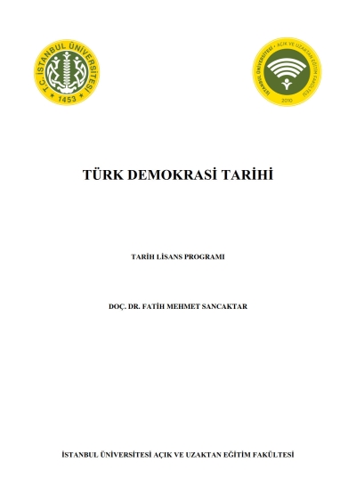 Türk Demokrasi Tarihi YKS Fotokopi