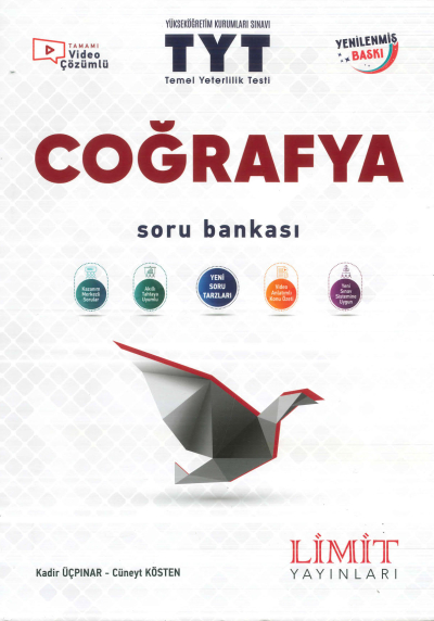 TYT Coğrafya Soru Bankası Limit Yayınları YKS Fotokopi