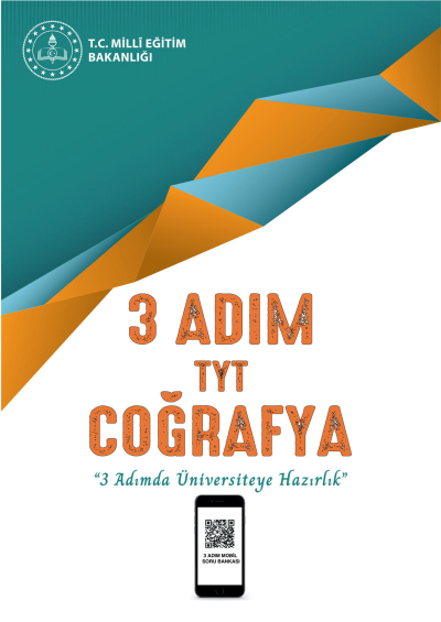 3 Adım TYT Coğrafya Soru Bankası YKS Fotokopi