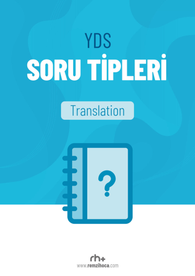 YDS SORU TİPLERİ TRANSLATION YKS Fotokopi