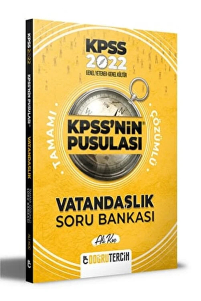 KPSS'NİN Pusulası Vatandaşlık Soru Bankası YKS Fotokopi