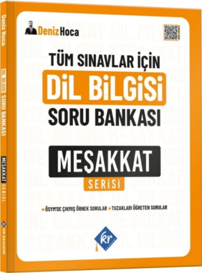Deniz Hoca Tüm Sınavlar İçin Meşakkat Serisi Dil Bilgisi Soru Bankası KR Akademi YKS Fotokopi