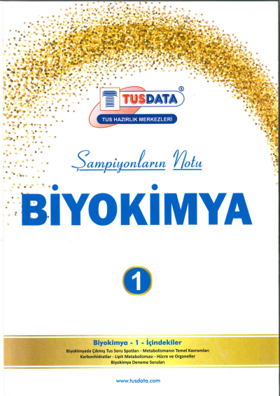 Biyokimya 1 Şampiyonların Notu Tusdata YKS Fotokopi