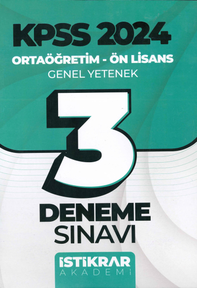 3 DENEME SINAVI GY GK YKS Fotokopi