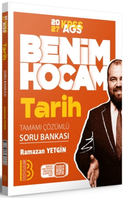 KPSS AGS Tarih Tamamı Çözümlü Soru Bankası Benim Hocam Yayınları YKS Fotokopi