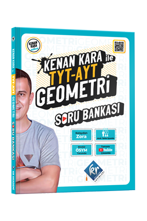 2024 Kenan Kara İle TYT-AYT Geometri Soru Bankası KR Akademi Yayınları YKS Fotokopi