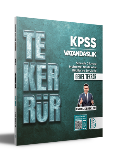 KPSS Tekerrür Vatandaşlık Genel Tekrar Benim Hocam Yayınları YKS Fotokopi
