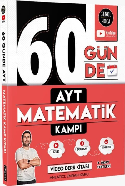 Şenol Hoca 60 Günde AYT Matematik Kampı YKS Fotokopi