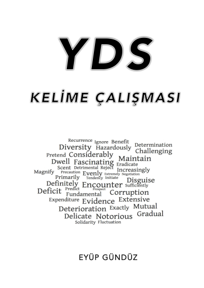 YDS - YDT KELİME ÇALIŞMASI YKS Fotokopi