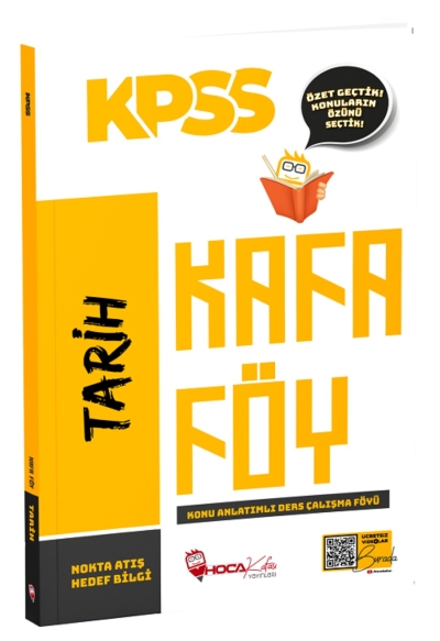 KPSS Tarih Konu Anlatımlı Kafa Föy Hoca Kafası YKS Fotokopi