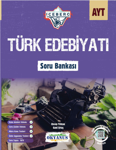 Ayt Iceberg Türk Edebiyatı Soru Bankası Okyanus Yayınları YKS Fotokopi