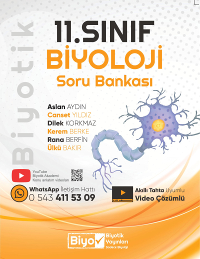 11. Sınıf Biyoloji Soru Bankası Biyotik Yayınları YKS Fotokopi