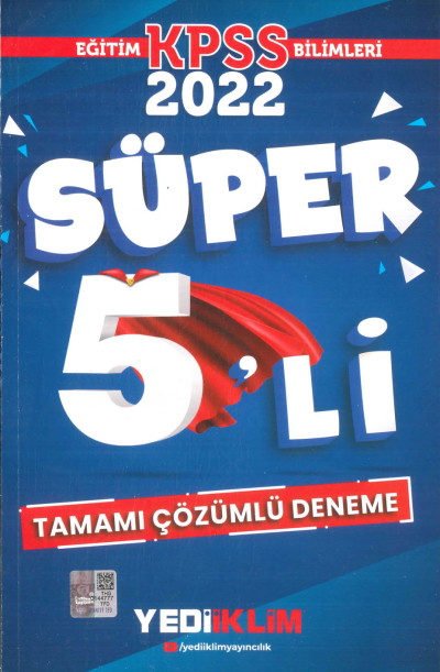 TAMAMI ÇÖZÜMLÜ SÜPER 5`Lİ DENEME YKS Fotokopi