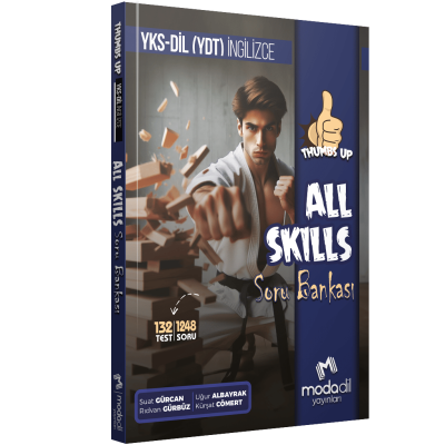 YKS DİL Thumbs Up All Skills Soru Bankası Modadil Yayınları YKS Fotokopi