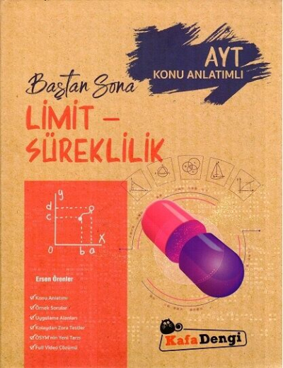 AYT Limit Süreklilik Baştan Sona Konu Anlatımlı Kafa Dengi Yayınları YKS Fotokopi