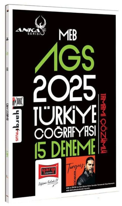 2025 MEB AGS Anka Serisi Türkiye Coğrafyası Tamamı Çözümlü 15 Deneme Yargı Yayınları YKS Fotokopi