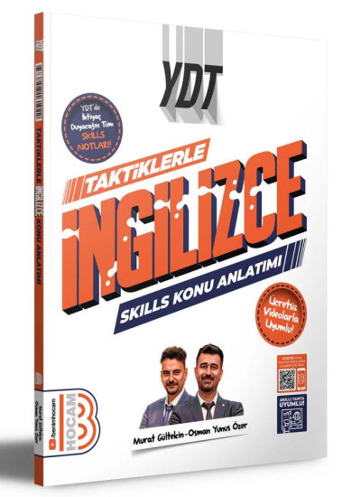 2025 YDT Taktiklerle İngilizce SKILLS Konu Anlatımı Benim Hocam YKS Fotokopi