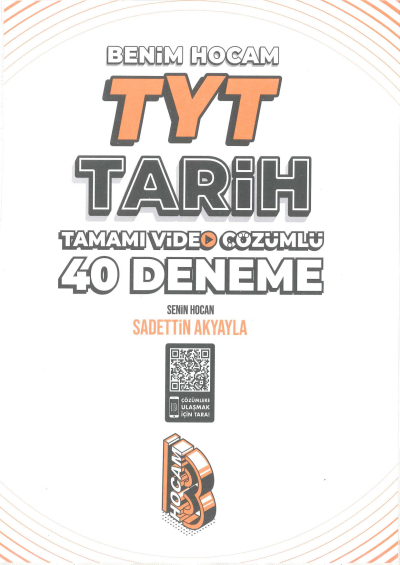 TYT Tarih Tamamı Video Çözümlü 40 Deneme Sınavı YKS Fotokopi