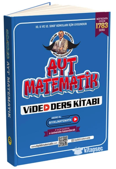 BIYIKLI MATEMATİK 2024 AYT Matematik Video Ders Notları Bıyıklı Matematik Yayınları YKS Fotokopi