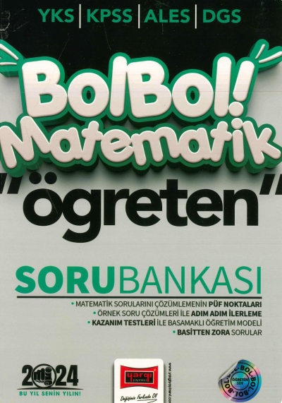 BOL BOL MATEMATİK ÖĞRETEN SORU BANKASI YKS Fotokopi