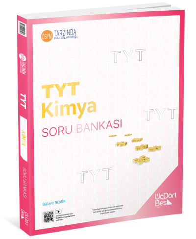 2025 TYT Kimya Soru Bankası Üç Dört Beş Yayınları YKS Fotokopi