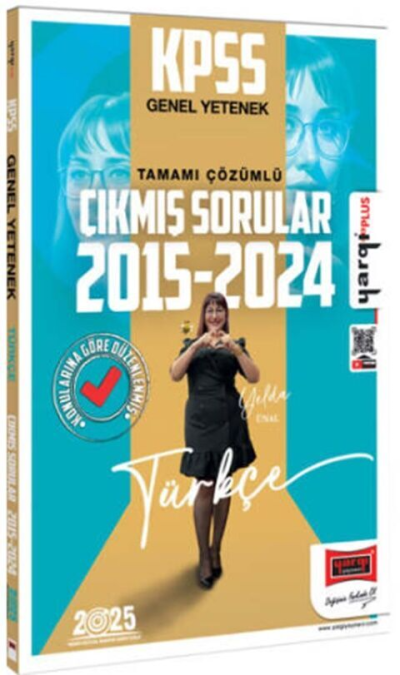 2025 KPSS Genel Yetenek Türkçe Konularına Göre Düzenlenmiş Tamamı Çözümlü Çıkmış Sorular 2015 - 2024 Yargı Yayınları YKS Fotokopi
