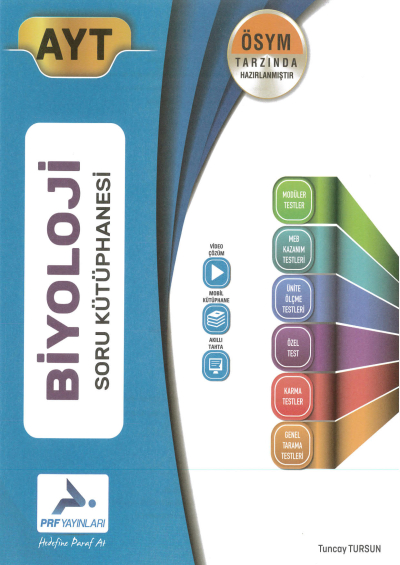 AYT BİYOLOJİ SORU KÜTÜPHANESİ YKS Fotokopi