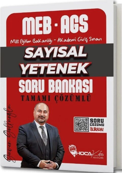 2025 MEB-AGS Sayısal Yetenek Soru Bankası Çözümlü Hoca Kafası Yayınları YKS Fotokopi