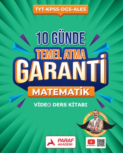 Paraf Z Takım Matematik 10 Günde Temel Atma Garanti Paraf Yayınları YKS Fotokopi