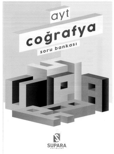 AYT COĞRAGYA SORU BANKASI YKS Fotokopi